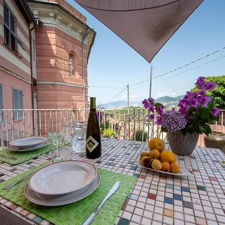 201b - In Villa, Relax Nel Di Lavagna, Giardino E Piscina Condivisa Apartment *
